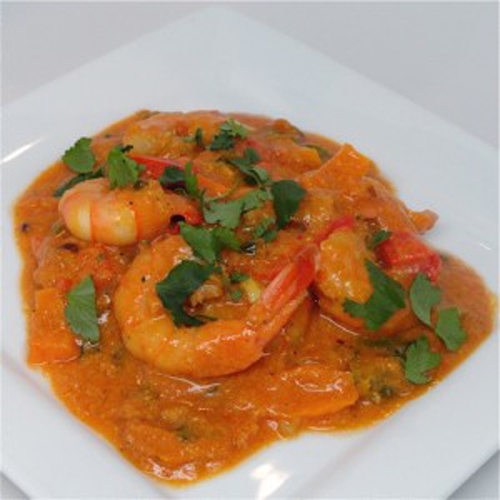 Prawn in Coconut Sauce( Kamba  Wa Nazi)